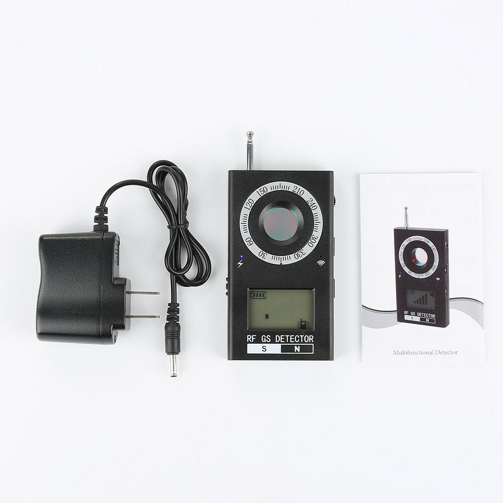 RF Radio Frequency Signal Bug Detector Hidden Camera Cam Laser Lens GPS Finder