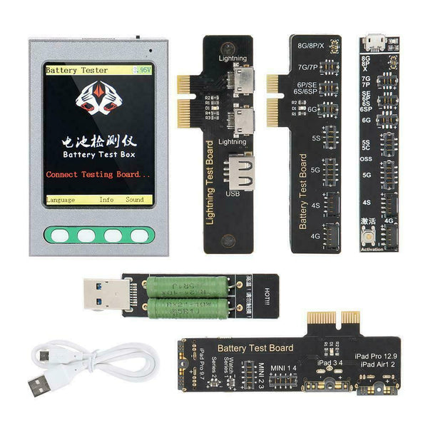 Repair Clear Cycle Battery Checker Tester Clear Cycle For iPhone X 8 iPad iWatch