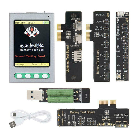 Repair Clear Cycle Battery Checker Tester Clear Cycle For iPhone X 8 iPad iWatch