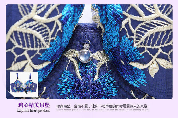 Push Up See Through Floral Lace Bra for Women Padded to Lift Up Extra Pad Full Cup Size