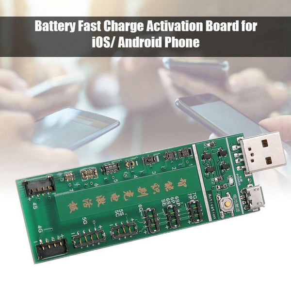 Quick Battery Tester Charger Activation Checker Board For iPhone 8 7 6 5 Samsung Mobile