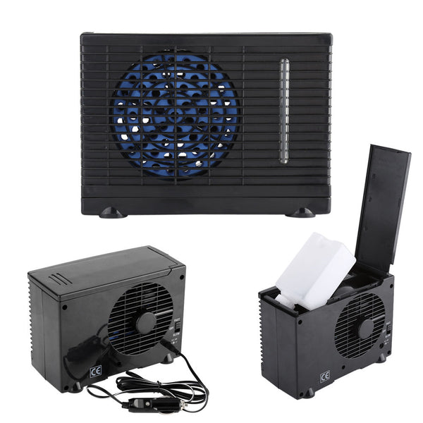 Mini Motor Car Truck  Vehicle Cooler Cooling Cool Fan Water Ice Air Conditioner