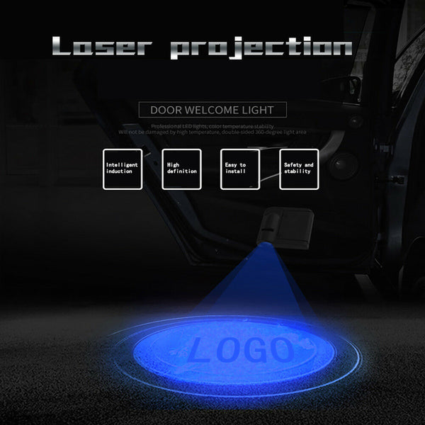 Wireless Electric Motor Car Logo Projection LED Projector Door Shadow Lamp Light