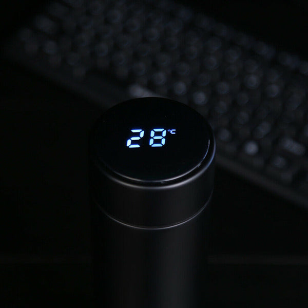 Stainless Steel Vacuum LED Temp Temperature Display Smart Water Bottle Thermos