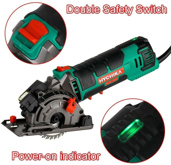 Electric Power Circular Saw Laser Hand Held Grinder Cutting Tool Kit for HYCHIKA