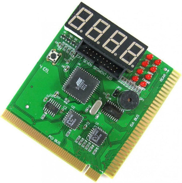 4 Digit PCI and ISA PC Computer Motherboard Analyzer Tester.
