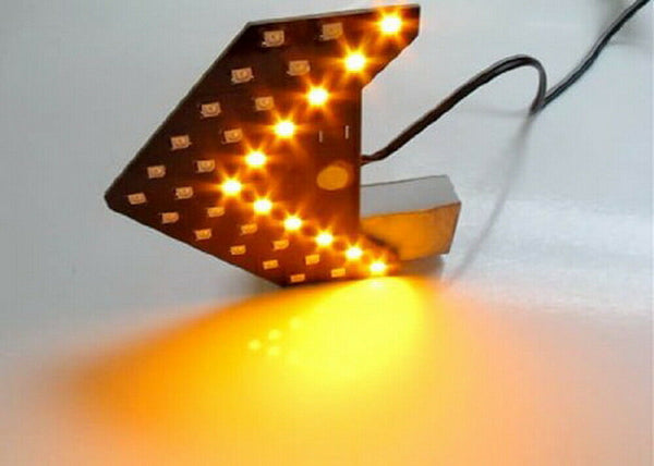 33 SMD Sequential LED Arrows for Car Side Mirror Turn Signal Lights