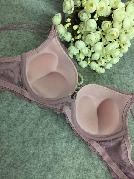 Bralette Set for Women Lace Goddess Lingerie 2 Piece Bra and Panties All Colors