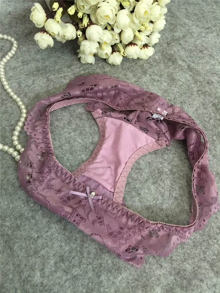 Bralette Set for Women Lace Goddess Lingerie 2 Piece Bra and Panties All Colors