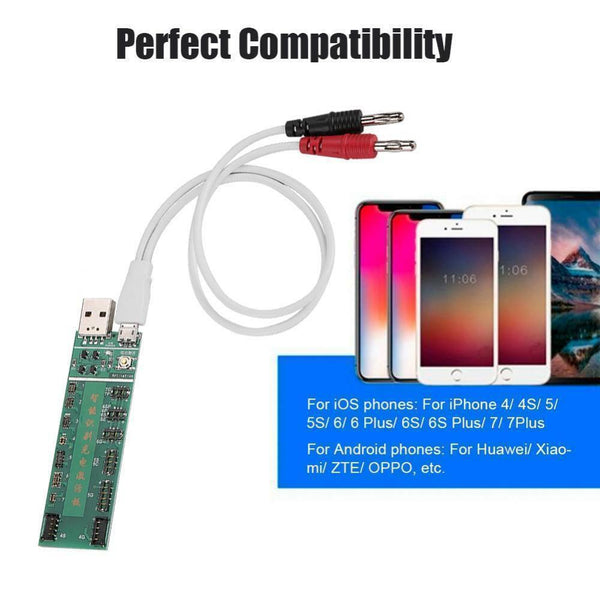 Quick Battery Tester Charger Activation Checker Board For iPhone 8 7 6 5 Samsung Mobile