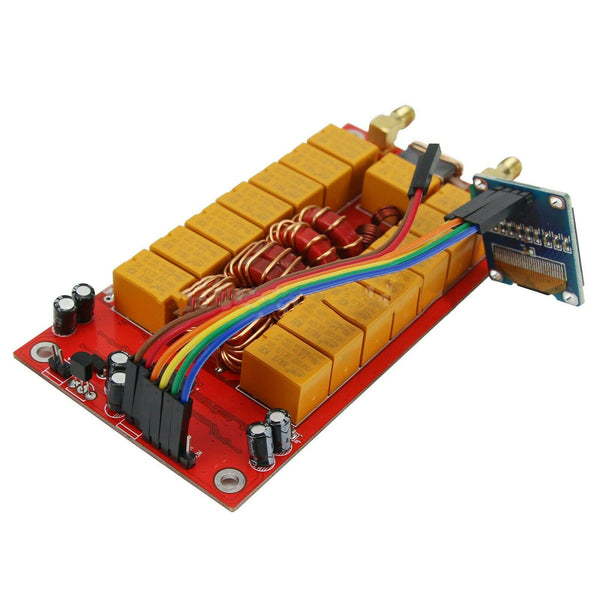 Completed Set Automatic Antenna Tuner Board 1.8-50MHz 100W 0.96" OLED Display