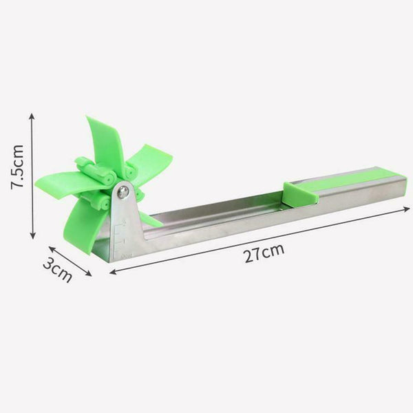 Summer Watermelon Windmill Stainless Steel Slicer Cutter Knife Corer Fruit Melon