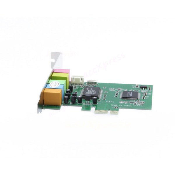 PCI Express 5.1 Ch 6 Channel PCIE Audio Digital 3D Surround Sound Card Adapter