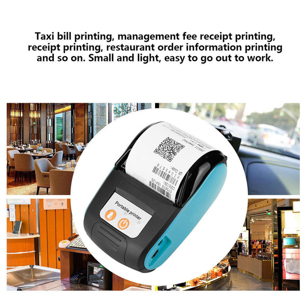 Portable New Wireless Bluetooth Thermal Receipt Mobile Printer for Android Phone