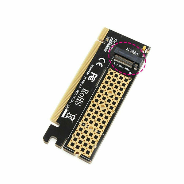 CN_ M.2 NVME SSD NGFF to PCIE 3.0 X16 Adapter Card M Key Converter Board _GG