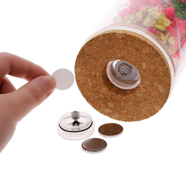 Remote Control Forever Flower Rose Preserved Immortal Fresh Glass Couple Gift