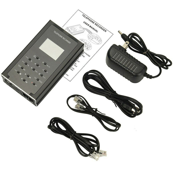 Standalone Analog VoIP IP Digital Telephone Recorder Remote Replay Voice Message Loop Recording