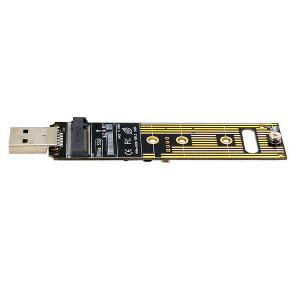 NVMe SSD to USB 3 Adapter Converter For PCIE M.2 2280 SSD External Drive Reader