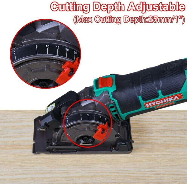 Electric Power Circular Saw Laser Hand Held Grinder Cutting Tool Kit for HYCHIKA