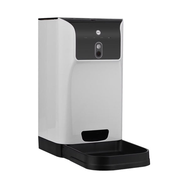 Food Dispenser 6L Pet Automatic Feeder Cat Dog Cam Voice Recorder Wifi Control