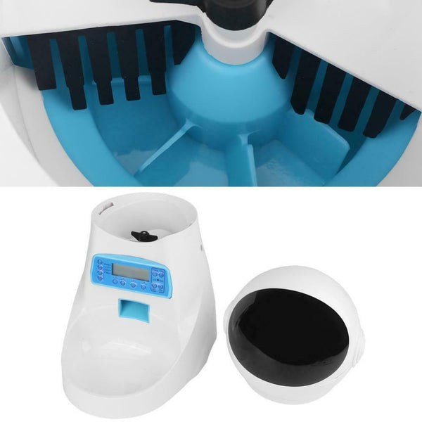 4L Automatic Program Programmable Auto Pet Cat Puppy Dog Feeder Food Dispenser