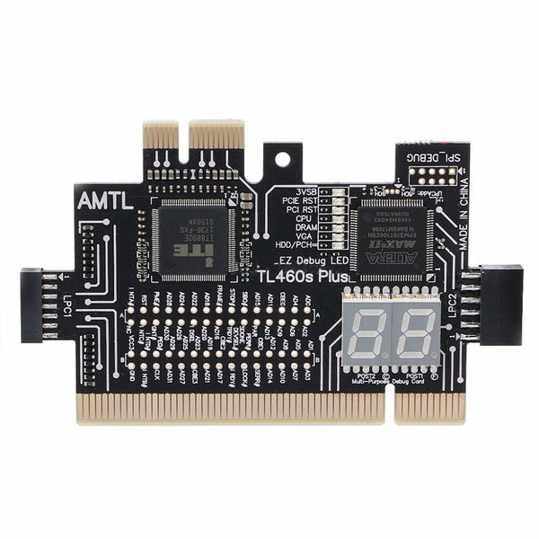 Diagnose LPC DEBUG Card PCI PCIE LPC Post Fault CODE Test Kit Motherboard Board