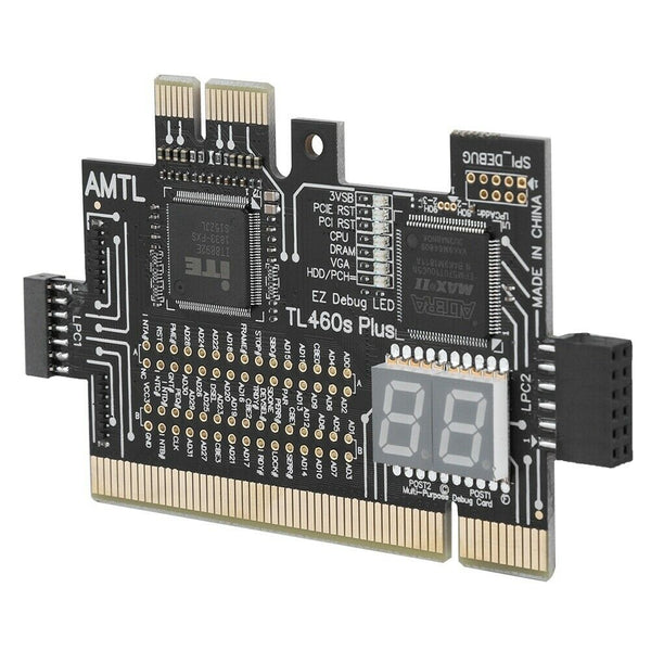 Upgrade PCI PCIE LPC EC Hardware Mainboard Diagnose Card Tester Notebook Laptop