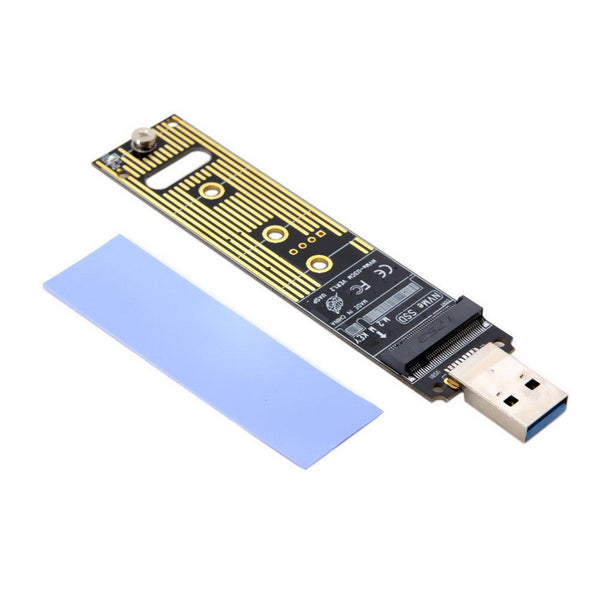 NVMe SSD to USB 3 Adapter Converter For PCIE M.2 2280 SSD External Drive Reader