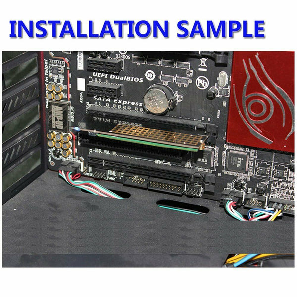 CN_ M.2 NVME SSD NGFF to PCIE 3.0 X16 Adapter Card M Key Converter Board _GG