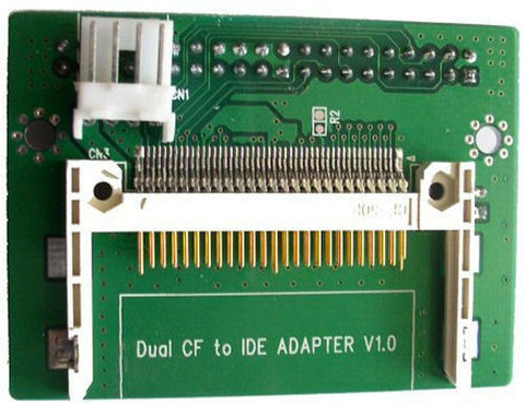 IDE to 2x CF Card Compact Flash Adapter Converter