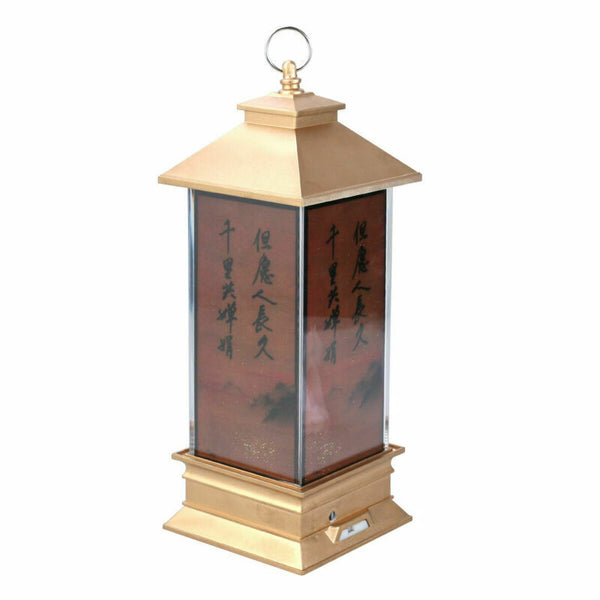 LED Chinese Style Retro USB Bedside Table Night Desk Light Lamp for Bedroom