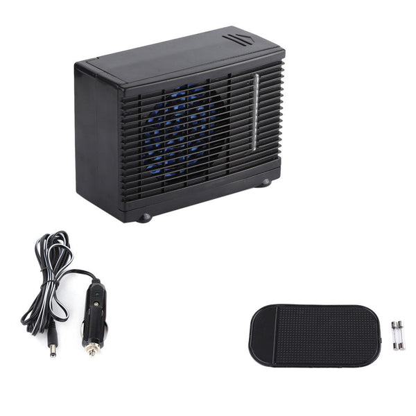 Mini Motor Car Truck  Vehicle Cooler Cooling Cool Fan Water Ice Air Conditioner