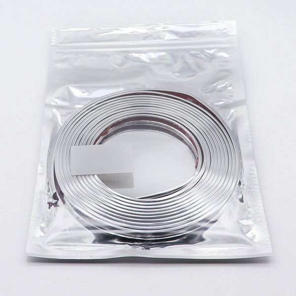 4M Car Bumper Moulding Trim Strip Wheel Hub Protection Ring Auto Decorative Line