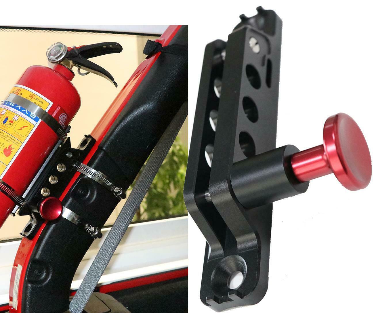 Fire Extinguisher Roll Cage Mount Kit for UTV RZR XP Maverick YXZ1000 Wildcat
